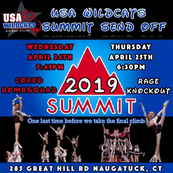 TONIGHT! Summit sendoff and senior night! Be there or be ⬛️