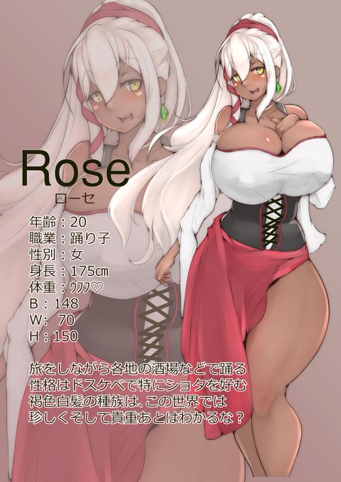 #全日本うちの子可愛いんでファンになってください協会
ローセのリメイク完了しましたお納めください。 