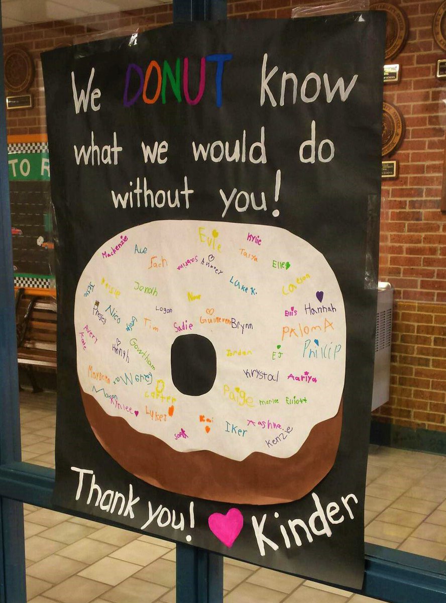 beckylamb711's tweet photo. GCISD Substitutes: We donut know what we would do without you. Thank you OCT for supporting our Subs!
#subappreciationweek https://t.co/cA00XdKmEu