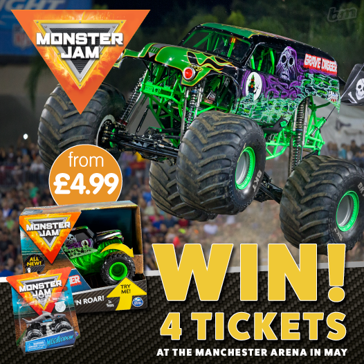 monster truck toys b&m