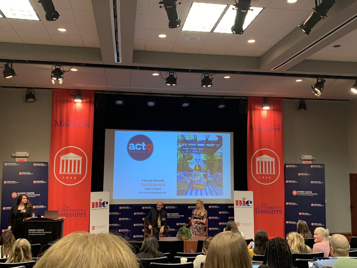mar_mccardell's tweet photo. Rachel Barrett, Editor in Chief of Country Living Magazine &amp; Jeff Joseph, publisher and editorial director of Luckbox Magazine speak at the #MICACT9 https://t.co/gvLLj9rMAZ