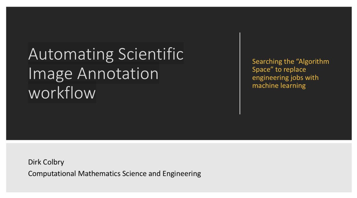 colbrydi's tweet photo. Automating Scientific Image Analysis Workflows https://t.co/MWT1xnqY1A https://t.co/z5OHYF6ykj