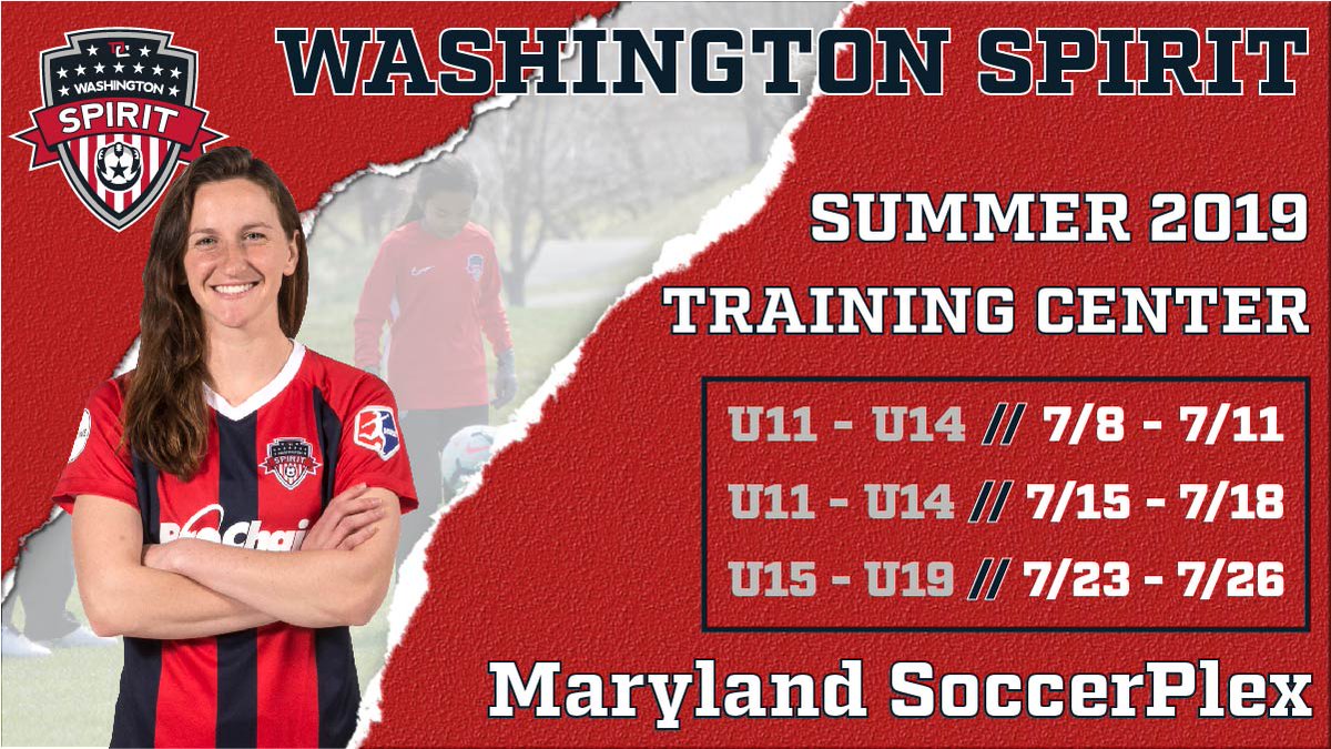 Know an elite U11 - U19 player? Our Summer Training Centers are perfect for motived players looking to take their skills to the next level!

Sign up today! bit.ly/SpiritTraining…