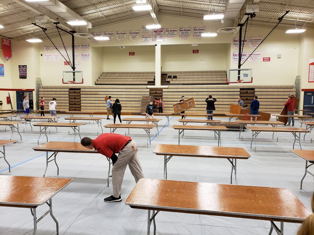 lorraineahartke's tweet image. ⁦Getting ready for the 2019 Your Choice, Your Future: College, Transition and Career Fair! @Kings_Schools⁩ ⁦@Kings_HS⁩