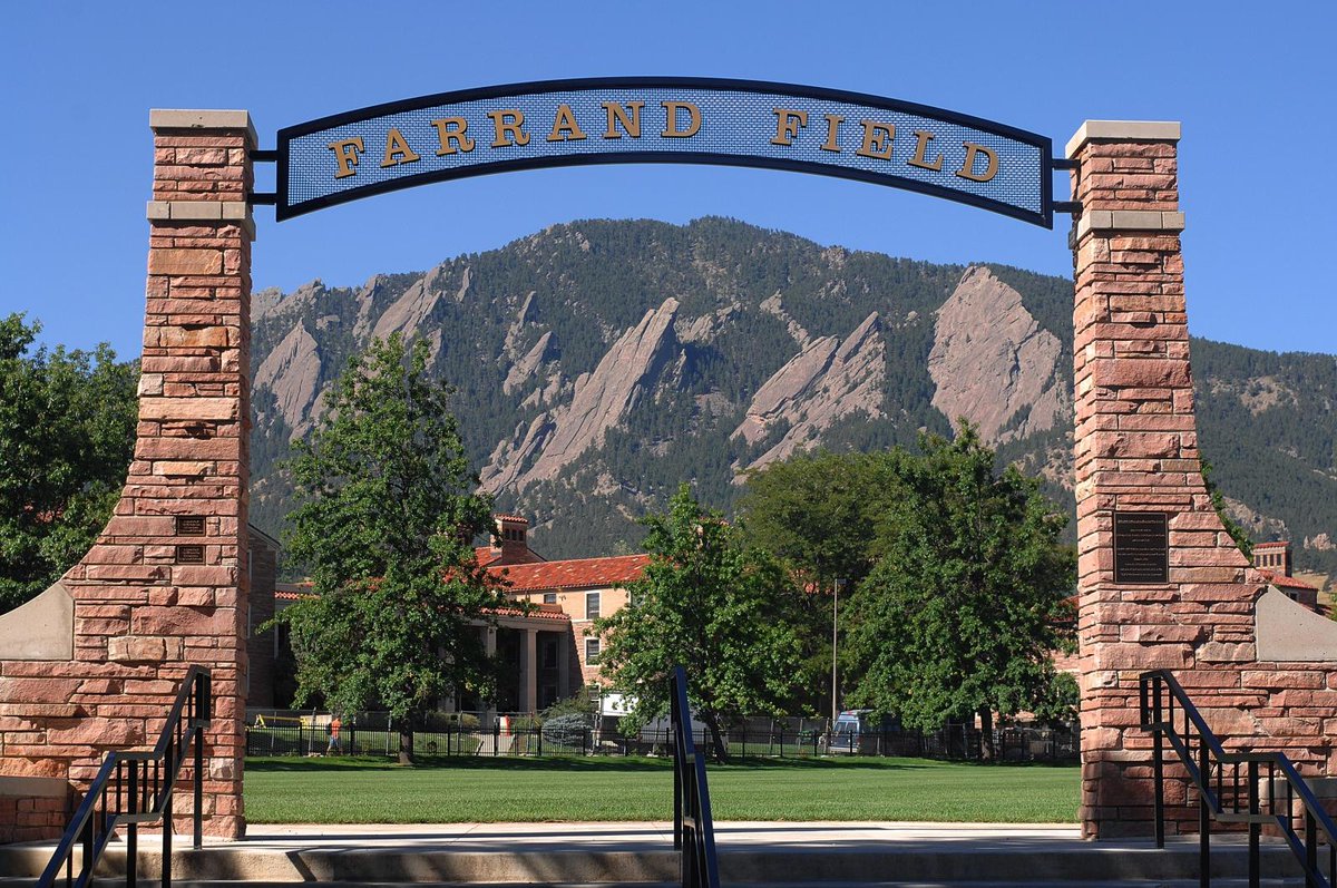 CUBoulderAlumni's tweet photo. Out of 18,000 universities, #CUBoulder is ranked #43 in the world! https://t.co/dpSL6MVbZQ https://t.co/iEqFMwoZkF
