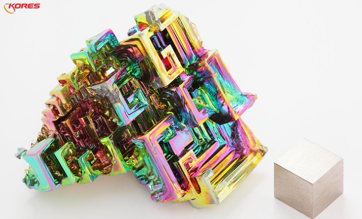 원소기호 83번 비스무트(Bi)이쁘다니까 애들 첨에 아무도 안 믿음...