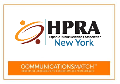 Happy to announce that the Hispanic Public Relations Association (HPRA) New York Chapter and <a href="/CommMatch/">CommunicationsMatch</a> have partnered to increase diversity &amp; inclusion in agency search and hiring. communicationsmatch.com/insights-blog/…