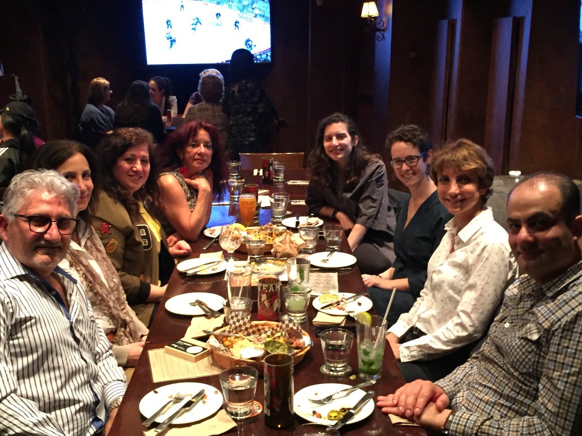 AUBAlumni's tweet photo. The #WAAAUB British Columbia Chapter hosted #AUB Professor Katheryn Maude at @steamworkspub in Vancouver. @krmaude discussed some of work being done with Women & Gender Studies at AUB! @AubFas https://t.co/RCLcAr6Urf