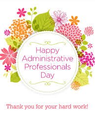 HartfordSuper's tweet image. Wednesday, April 24th, 2019 is Administrative Professionals’ Day. Today and every day we give thanks to all that our Administrative Professionals do. We could not do it without you! #OperationalEffectiveness @Hartford_Public