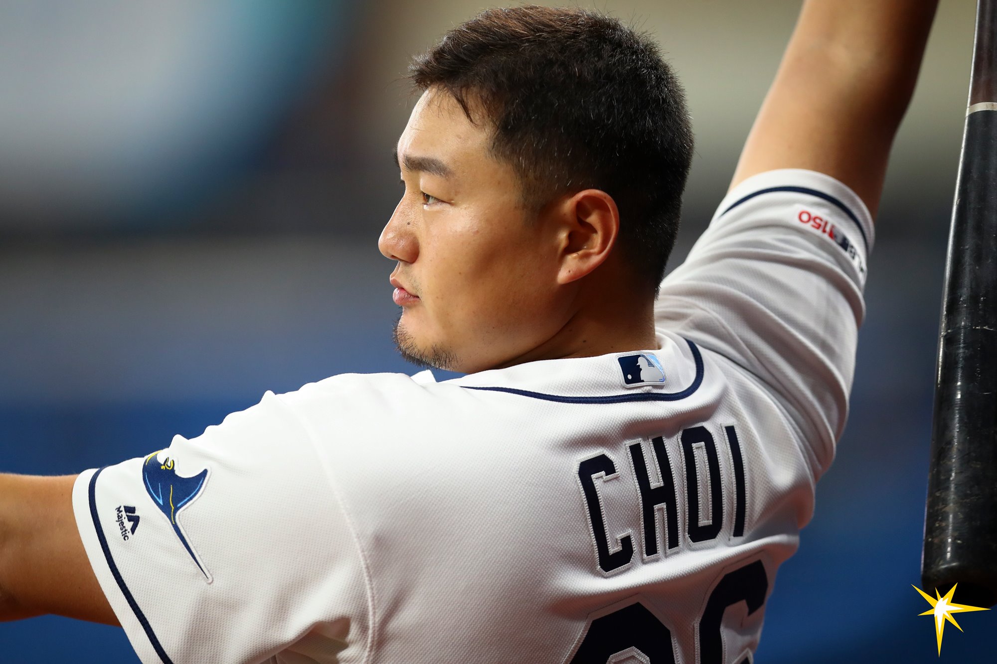 Tampa Bay Rays on X: We've reinstated Ji-Man Choi from the restricted list  and optioned Andrew Velazquez to Durham. #RaysUp  /  X