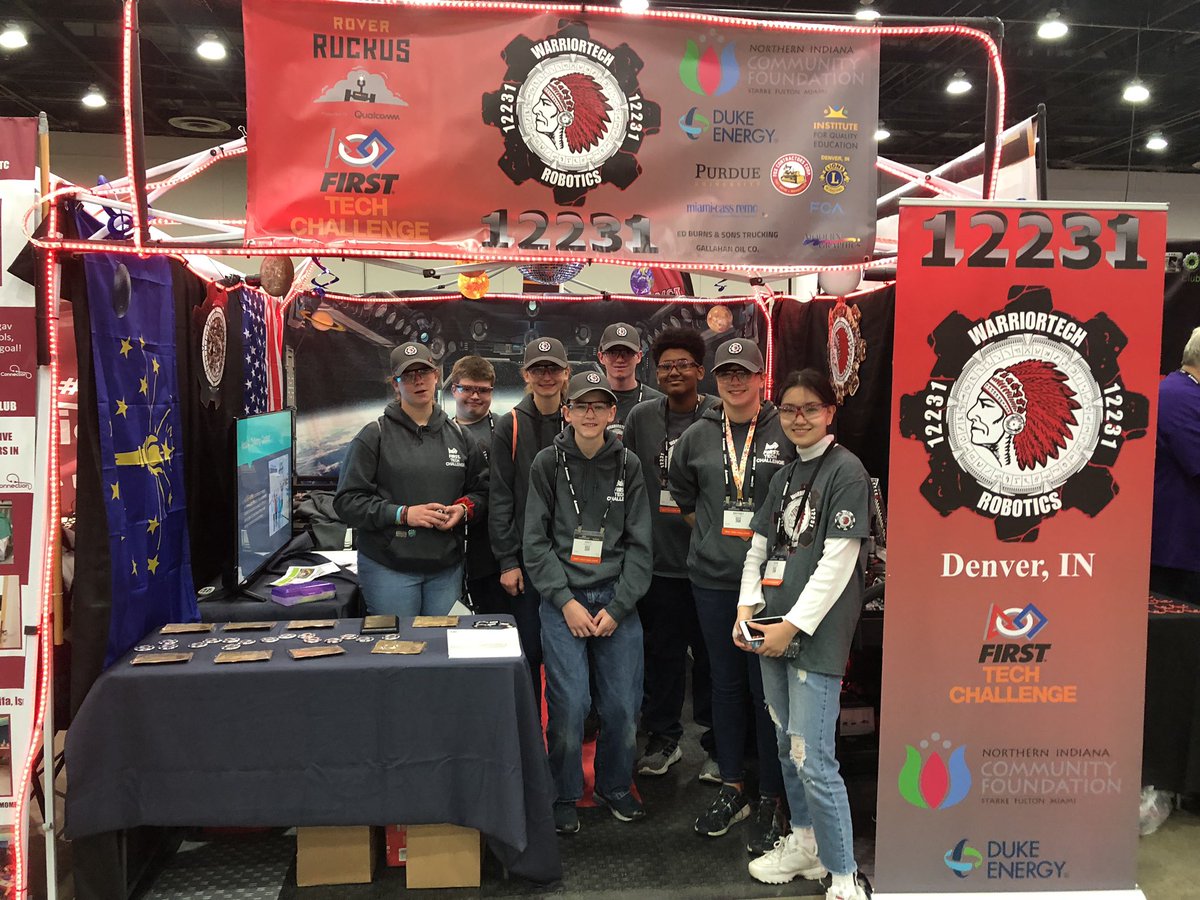 Pits set up and ready to go at #FIRSTChamp Detroit. Stop by our pit for some Indiana <a href="/OrvillePopcorn/">Orville Redenbachers</a>