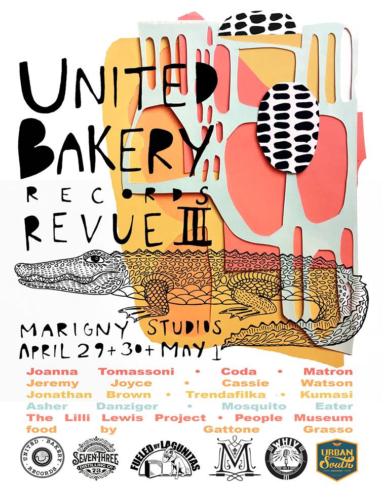 UBakeryRecords's tweet photo. It's happening! We're only 5 days away, get your tickets to our annual Revue now! https://t.co/eCPMJ2MTbg https://t.co/rveD3mKFj7