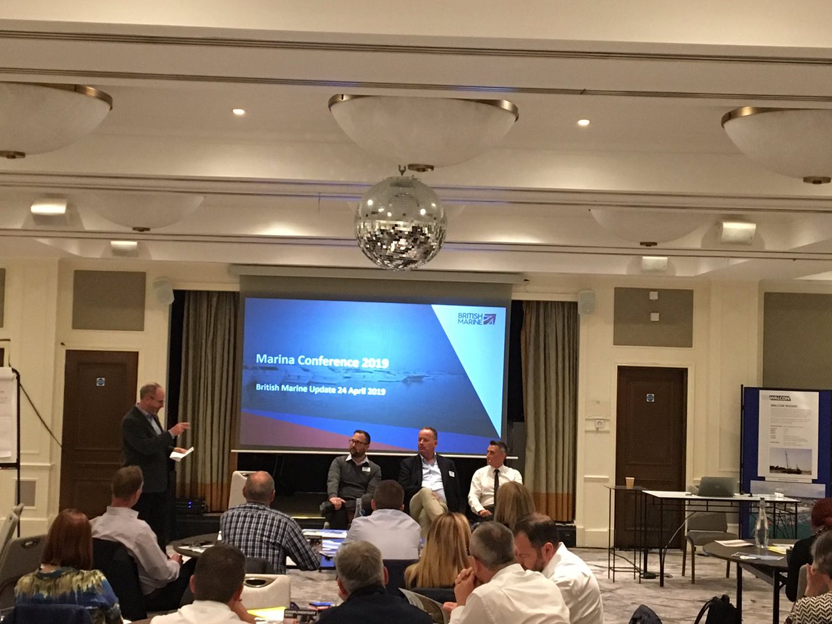 Blue Davies (@bm_blued) on Twitter photo So the <a href="/britishmarine/">British Marine</a> Marina Conference moves on after some break out sessions including a BM update, Mental Health & well-being and a some more thoughts on opportunities for marinas.
Next a panel discussion on the hot topics within the industry #marine So the <a href="/britishmarine/">British Marine</a> Marina Conference moves on after some break out sessions including a BM update, Mental Health & well-being and a some more thoughts on opportunities for marinas.
Next a panel discussion on the hot topics within the industry #marine