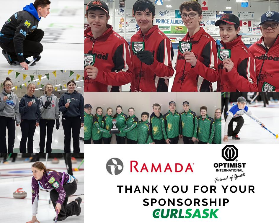 CURLSASK's tweet photo. #SponsorAppreciationWeek here in #Sask continues, where we would like to send a special thank you to two amazing & long time supporters of U18 Championships for CURLSASK!💚💚
Thank you Ramada & Optimist Clubs of Saskatchewan to help grow the sport for many young athletes!!😀 https://t.co/OdkMWqYDPM