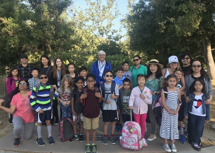 So amazing starting the day with Walk To School Wednesday! Thank you <a href="/McGuganStewart/">Stewart McGugan</a> and <a href="/tknightopusd/">Tony Knight</a> for joining us!