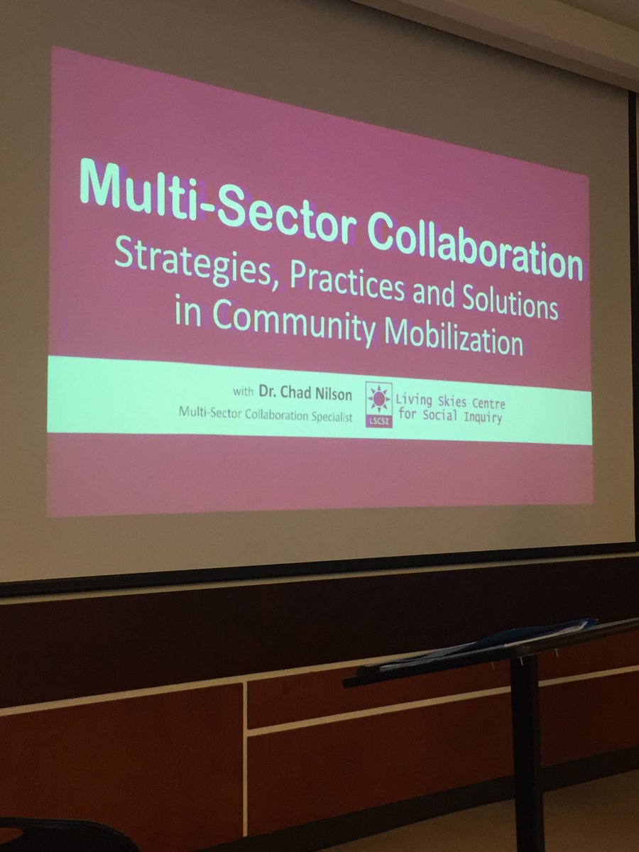BlairCourt1's tweet photo. Spending the day learning about how to most effectively collaborate. #DrChadNilson @MERITottawa #multisectorcollaboration #communitymobilization https://t.co/K9ziF9wPaL