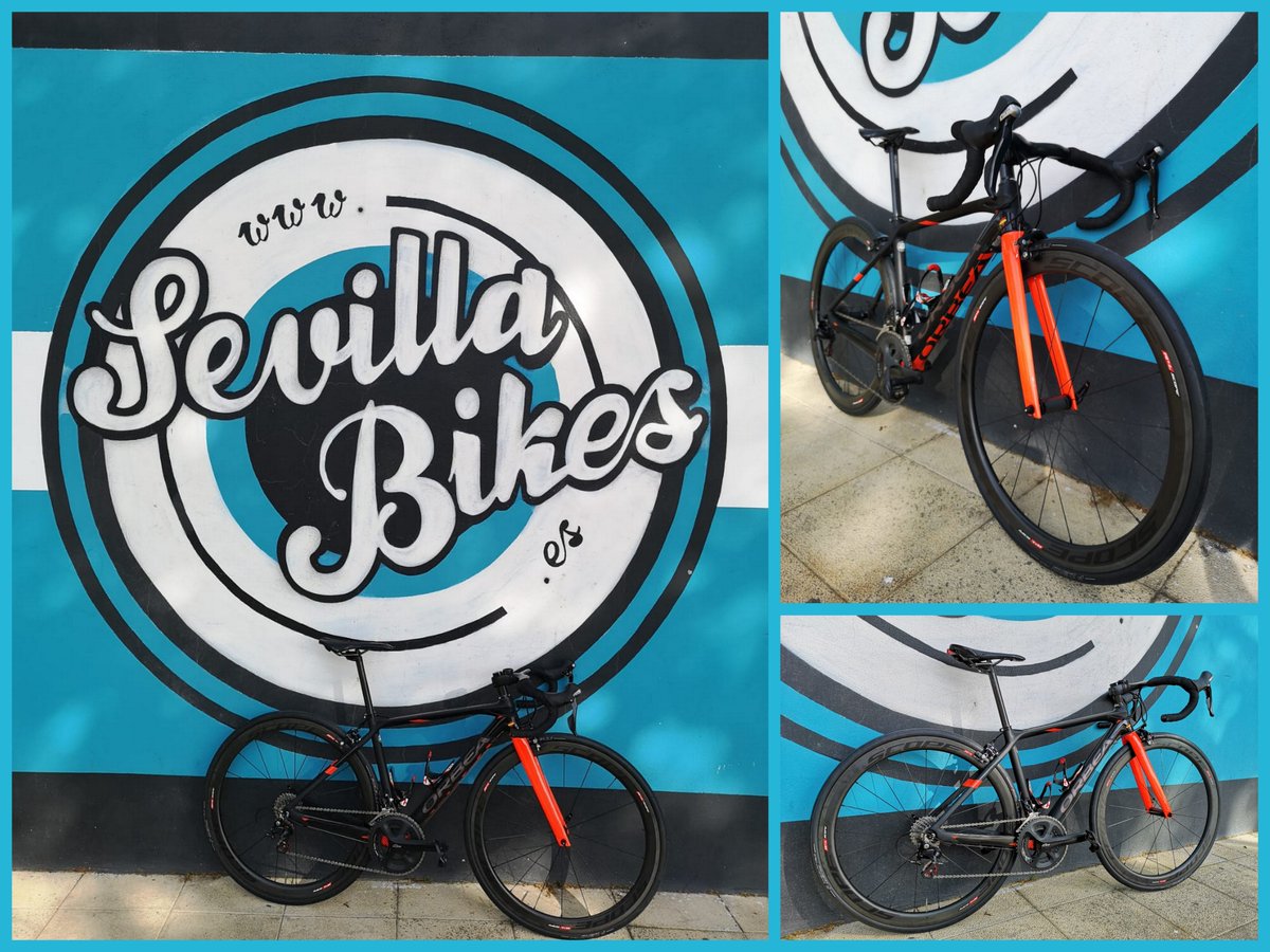 Sevillabikes's tweet photo. Vale que la Orbea Orca M30 es un pepino en toda regla, además, así pintada es que es para babear al completo🤤🤤🤤
¿Pero con unas llantas así qué bici no estaría para querer llevártela de compañera de viaje?Son las Llantas Scope Cycling  R4 con neumáticos Pirelli PZERO,una pasada https://t.co/yUlvZxeKH1