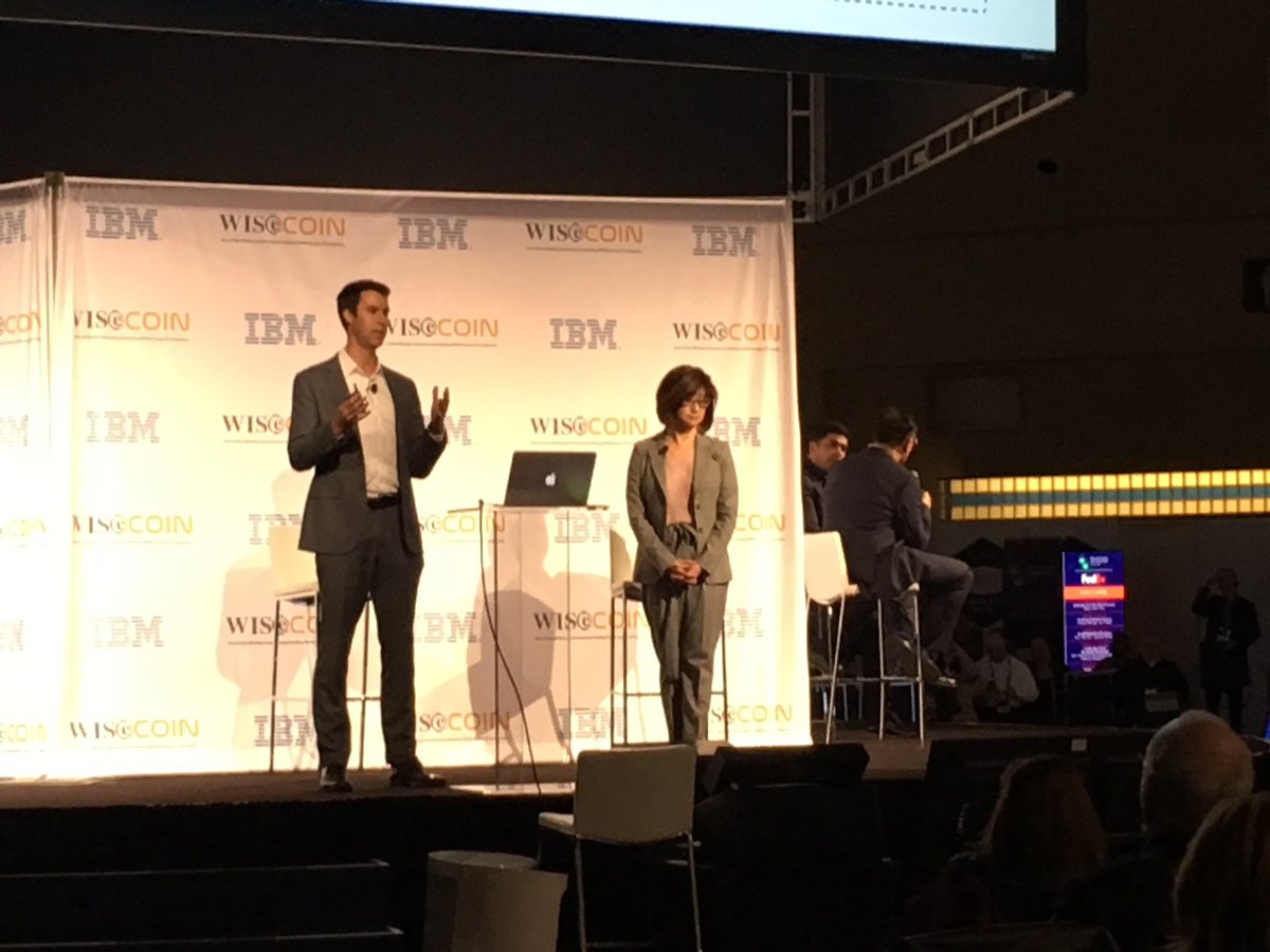 rev_global's tweet photo. Enjoying the presentation by IBM Blockchain Market Leader Bryan Addeman and UHN Program Lead for Digital Patient Experience Selina Brudnicki! Great case for how blockchain can build trust by empowering patient control and consent! #BRG2019 #Blockchain #AccelerateTheRevolution https://t.co/o1BF9Ns3VQ