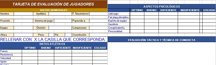 AlvaroJBA's tweet photo. ¿Te gustaría tener una hoja de evaluación de jugadores? Herramienta de trabajo IMPRESCINDIBLE para cualquier scout (función que le toca desempeñar al 99% de entrenadores en fútbol base)

1⃣ Sígueme 👌
2⃣ Retwitea este tweet🔃
3⃣ MD con tu correo electrónico ✉️ https://t.co/Iq24aEange