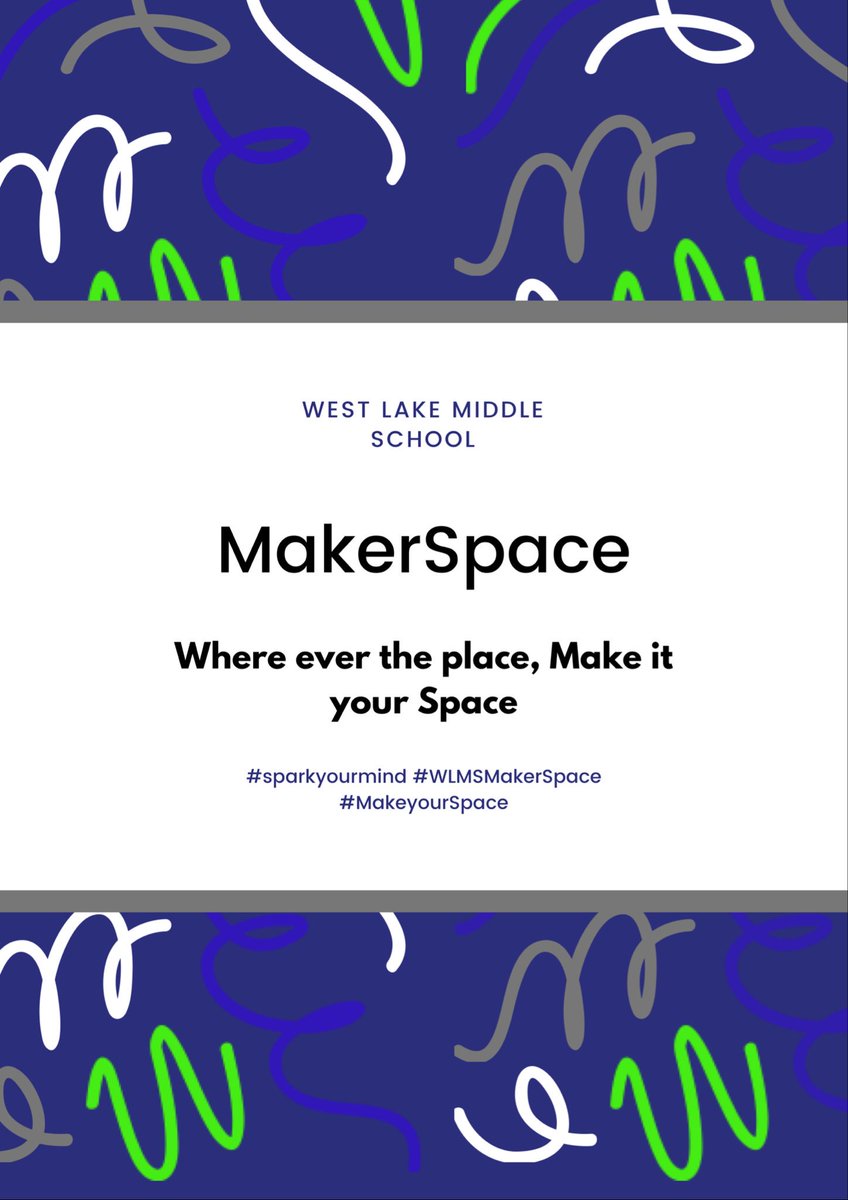 Wlmsmakerspace1's tweet photo. Soon you’ll be seeing this poster all around the school.Can’t wait for y’all’s reactions and feedback🤗😁😊 https://t.co/jC4DFZ8UGa