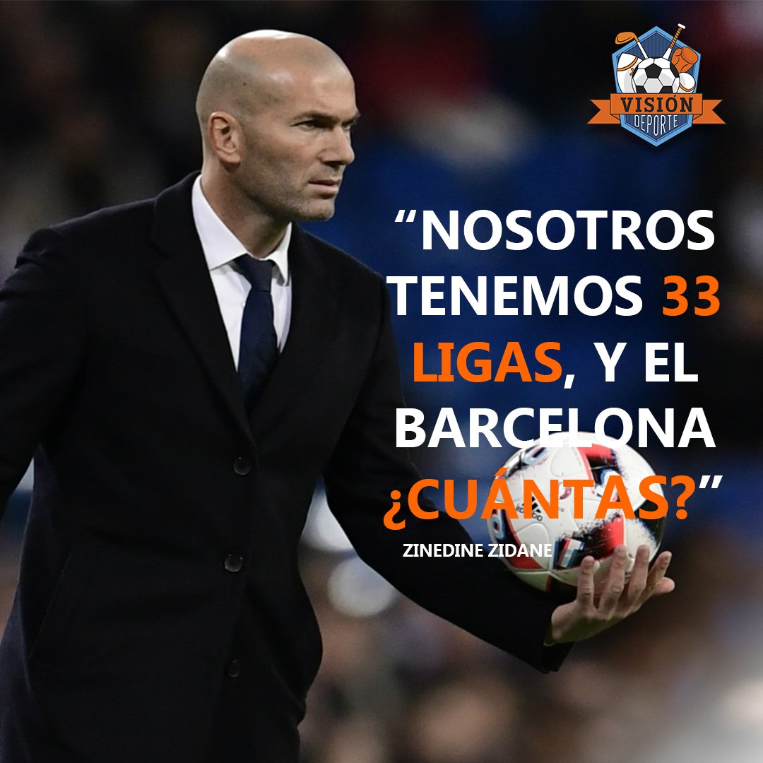 VisionDeporteMx's tweet photo. ¡TOMALA⚽️!
El director técnico del Real Madrid con todo en contra del Barcelona en una conferencia de prensa 😱
#FelizMiércoles https://t.co/meIBPOz6Yv