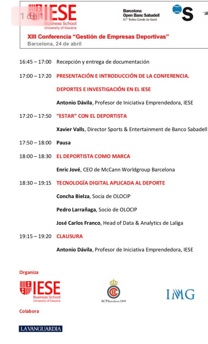 nestoramela's tweet photo. Gestion Empresas Deportivas IESE - Back to school 📚💲📈📖⚽️👔🎾 #IESElive https://t.co/ZctIV5vr0B