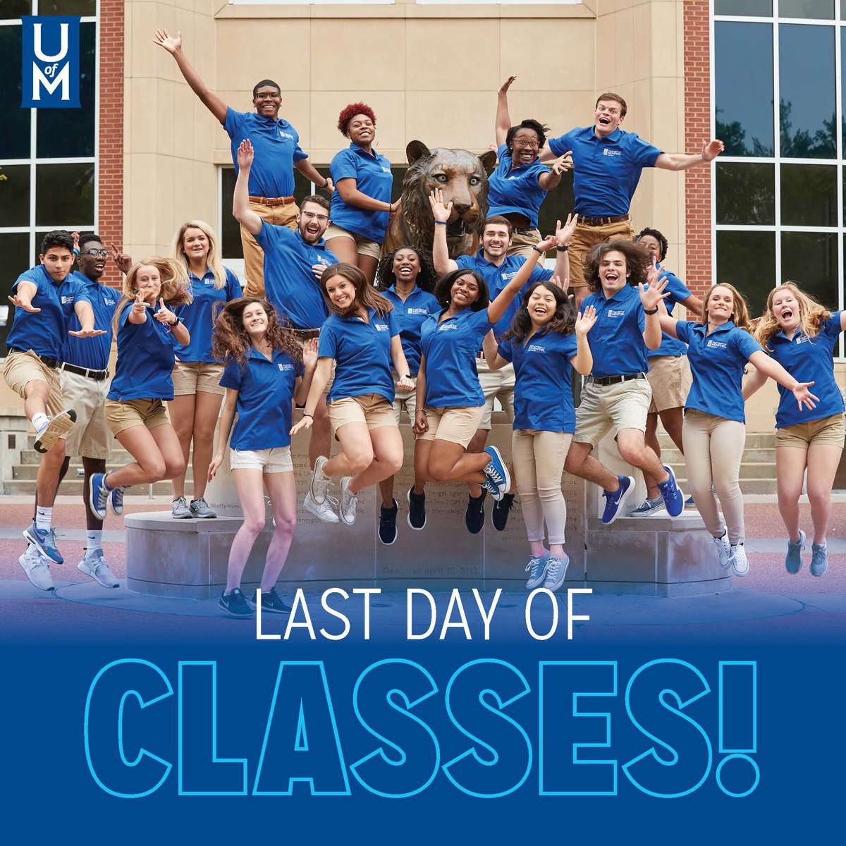 Some smiles around campus today.