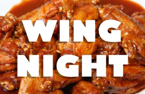 Wednesday Wing Night!

$2.00 off a Whole Order
$1.00 off a Half Order