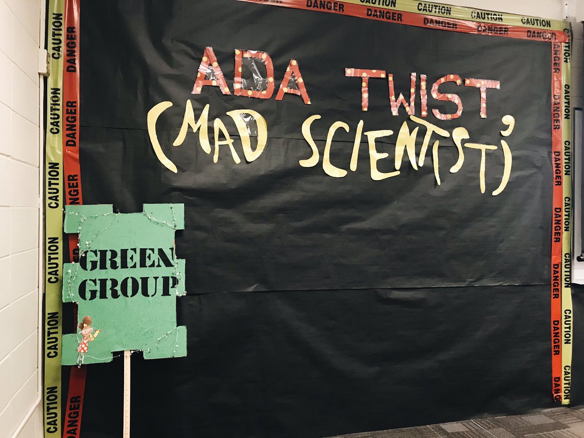 MsWagnersWorld's tweet photo. Ada Twist Scientist!! Green Group’s second station at the Young Authors Conference! 🧪 @SamfordEd @3xjoy @teacherstone #STEAMisaverb 👩🏽‍🔬 https://t.co/7q2BgZNdOl