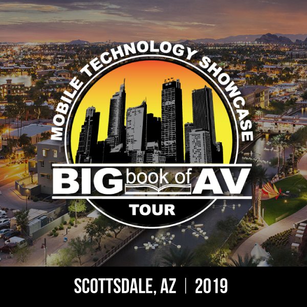 The Big Book of AV Live rolls into Scottsdale, AZ today! Keep an eye out and if you see us around, stop in and say hello! #AVtweeps #AVnews #proav #digitalsignage #drones #projectors #scottsdale #arizona
...
Learn more at ow.ly/oADz50rqLNa