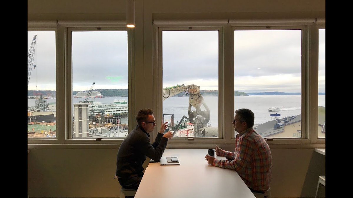 BlinkUX's tweet image. Our Seattle studio has a front-row seat to history as we watch the demolition of the Alaskan Way Viaduct. Tune in for a live stream of #viadoom — or, better yet, let us know if you want to come by and see it in person!

Live stream: buff.ly/2Vn0LYx