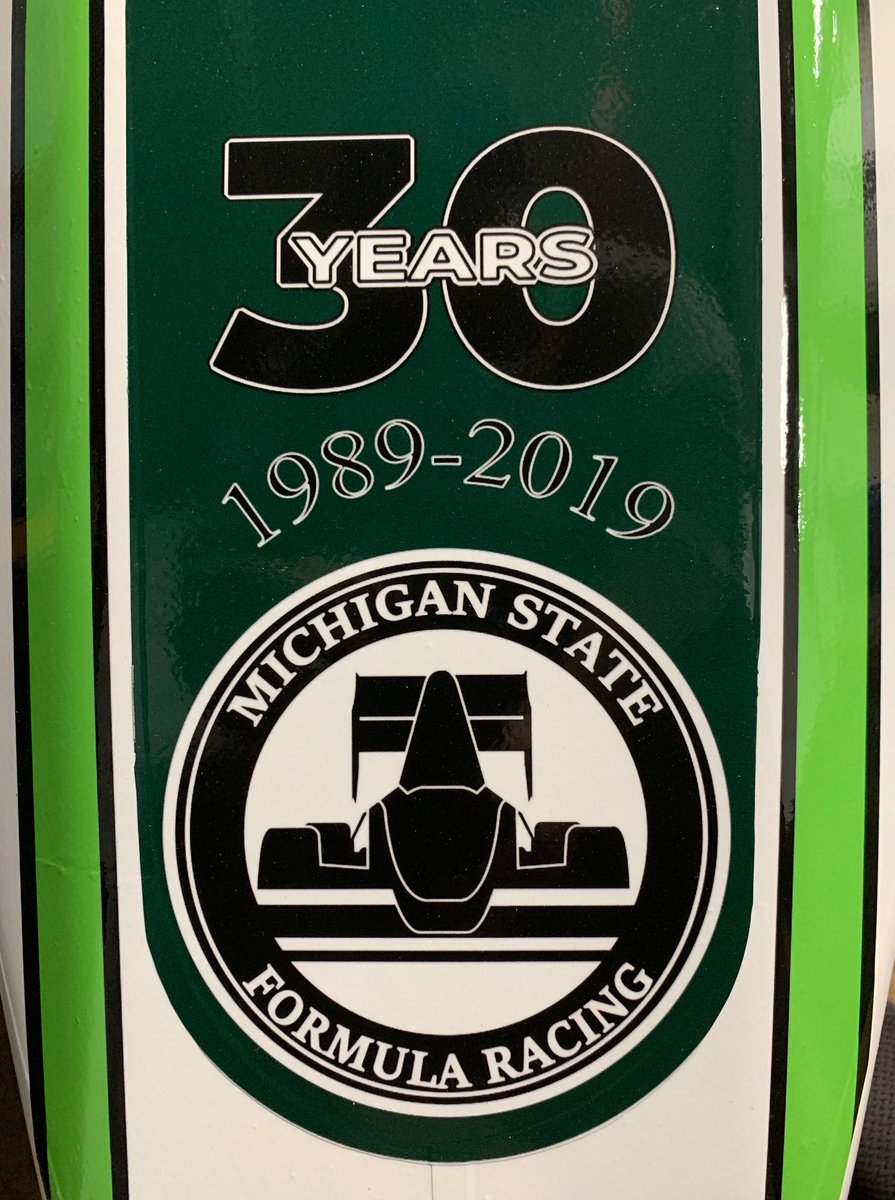 .<a href="/msu_racing/">MSU Formula Racing</a> unveiled this year's competition vehicle, SR-19, during ceremonies Tuesday <a href="/michiganstateu/">MSU</a>. @msuformularacing will compete against 119 SAE challengers from May 8-11 at MIS in Brooklyn, Mich., and in Lincoln, Neb., June 19-22. Go Green! Go White! Go Fast!