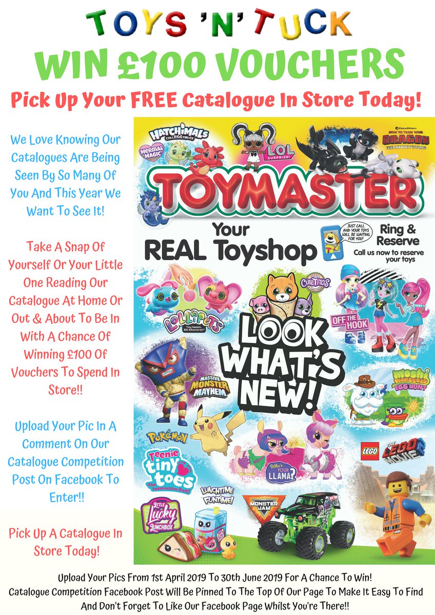 Pick up a catalogue in store for your chance to win!