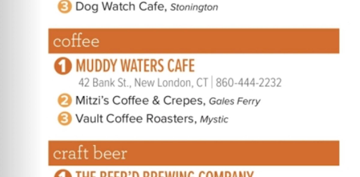 Casey's tweet photo. just want everyone to know my Dad's coffee shop was just voted #1 in a regional magazine's readers' choice awards. 
🏆OLD MAN NEISTAT TAKES THE GOLD🏆 https://t.co/OzJM5aJcjO