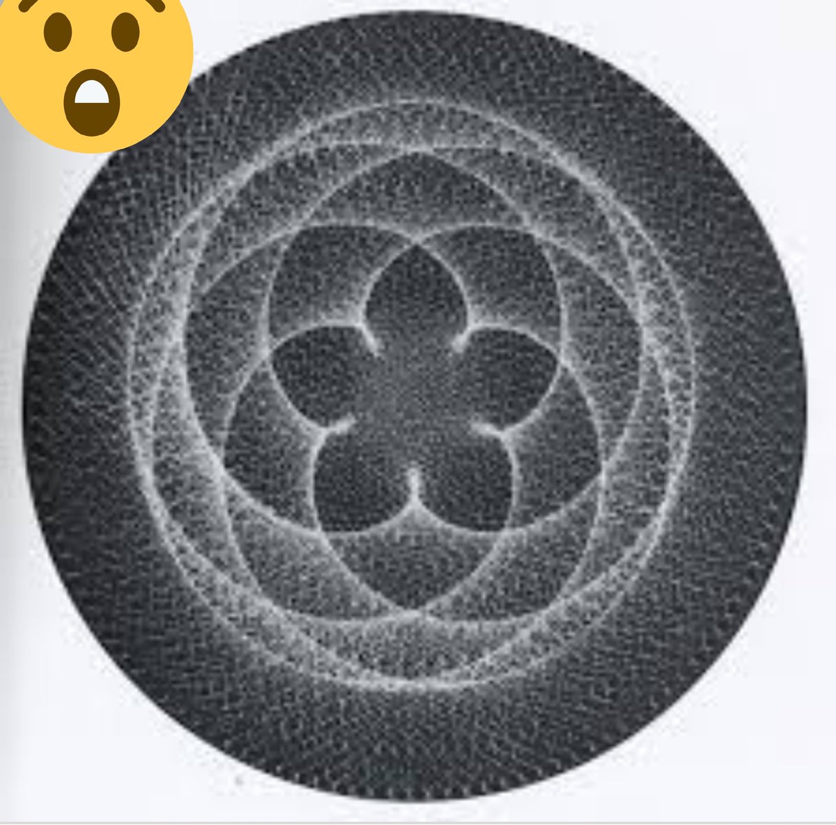 shoremount's tweet photo. Patrick Holden of @SusFoodTrust and @HafodCheese talking at @triodosuk about the harmonious and mathematical #beauty of #nature showing us amazing images. This is the journey Venus takes round the sun. #wow #mindblowing #ValuingHarmony #sustainability https://t.co/pAZ3JEoO5r