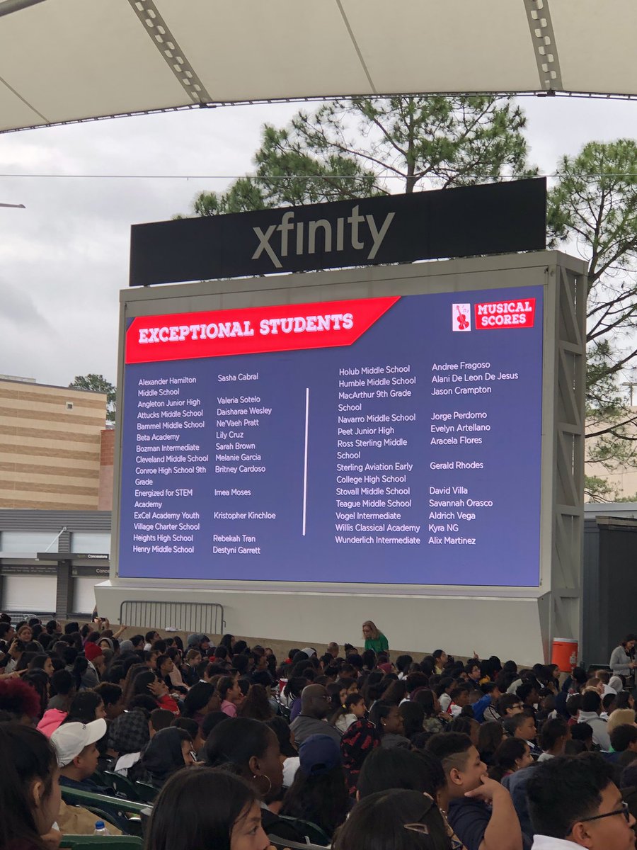 Musical Scores 2019 Stovall Middle School Exceptional Student  
@StovallSteers @StovallMS_LMC