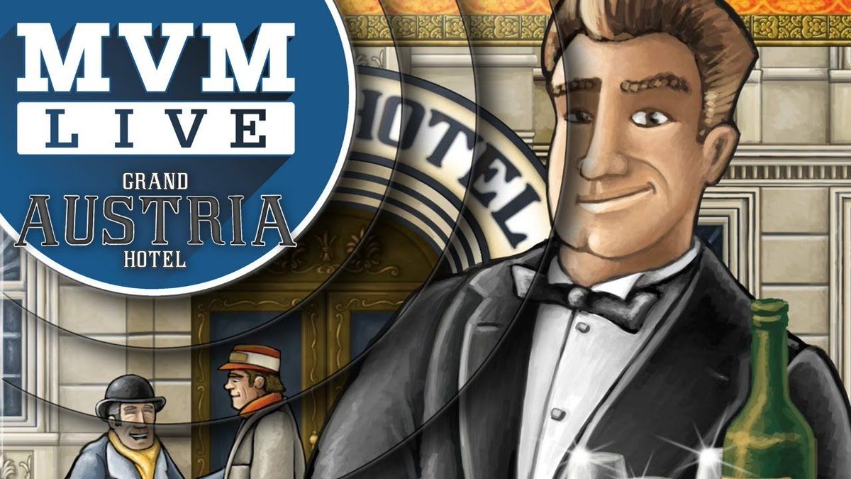 It's time! <a href="/manvsmeeple/">MvM</a> is playing #GrandAustriaHotel live with our #TopShelfTokens! #MVMlive These #realisticresources are part of the #MVMapproved line of deluxe token bundles, available on our website, and part of our ongoing GIVEAWAY! Learn more here: buff.ly/2VqaPQF