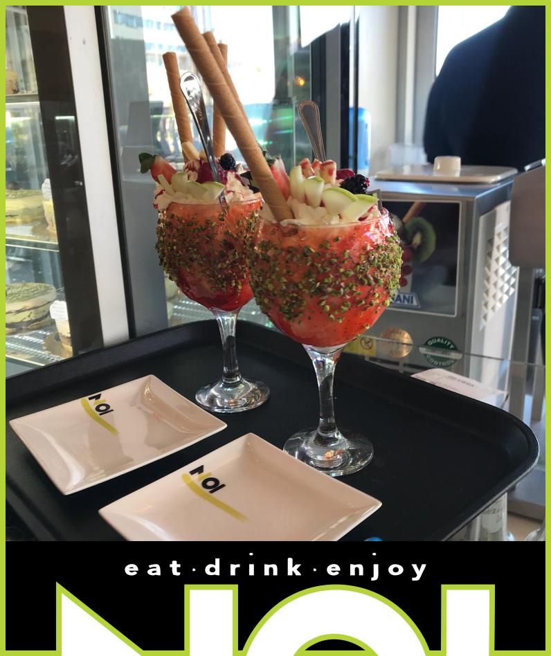 Eccovi due Coppe Veronica con Gelato alla frutta e frutta fresca e granella di Pistacchio!!!
#vienidanoi #cesenatico #NOI #vienidanoibar #gelato #food #dessert #cioccolato #dolce