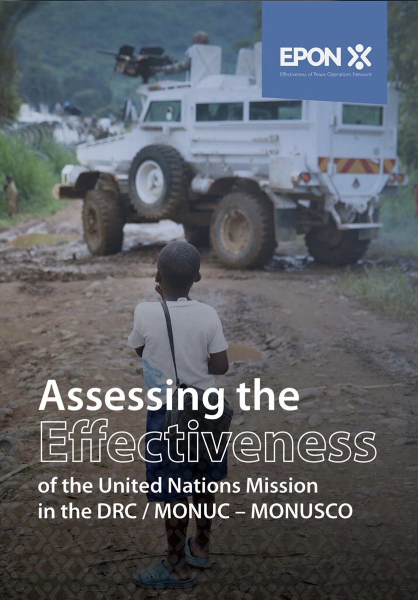 How effective has <a href="/UNPeacekeeping/">UN Peacekeeping</a> been in the #DRC? New #EPON report on <a href="/MONUSCO/">MONUSCO</a> by <a href="/DeSachenka/">AlexandraNovosseloff</a> <a href="/AAbdenur/">Adriana Erthal Abdenur</a> <a href="/MandrupThomas/">Thomas Mandrup</a> &amp; <a href="/panger55/">Aaron Pangburn</a> effectivepeaceops.net/monusco/