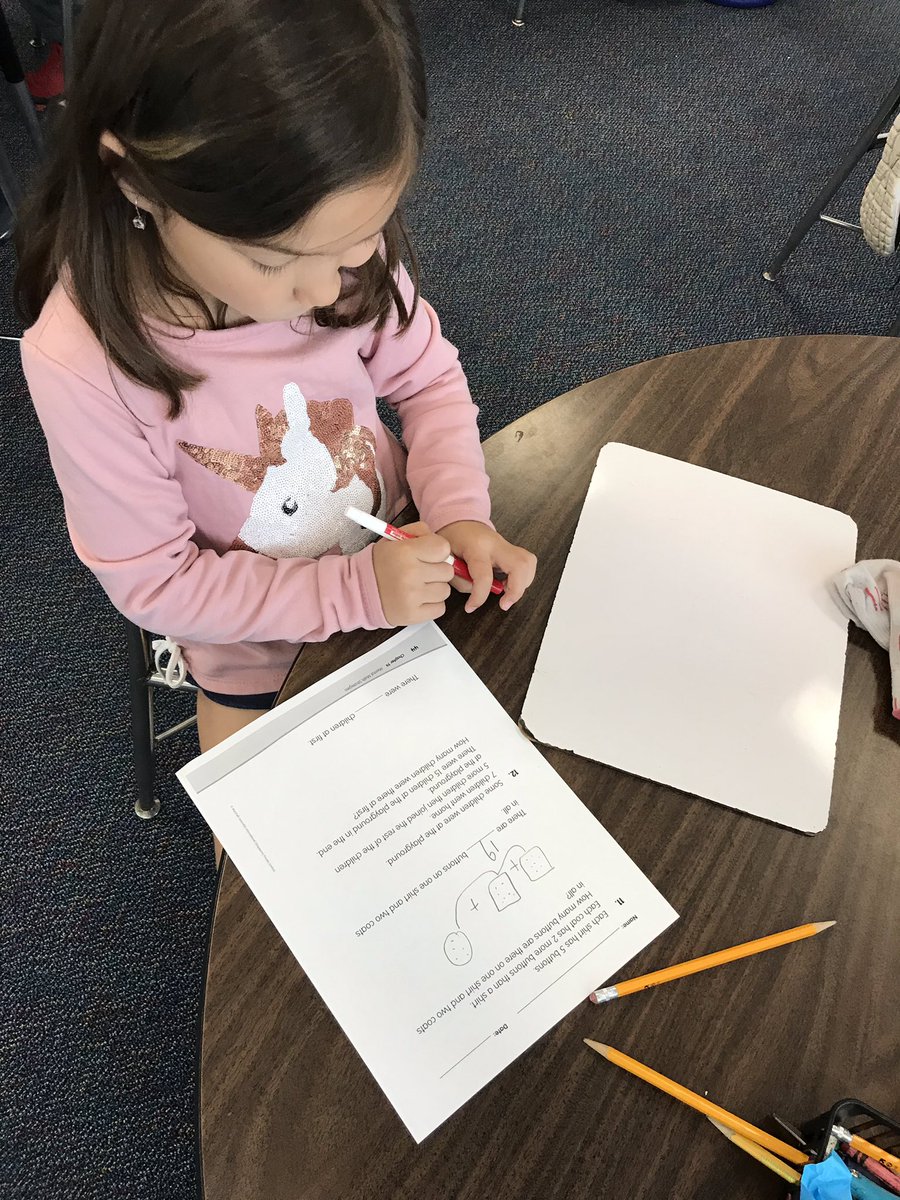 mrstazi1's tweet photo. Can you show it with a picture? Number sentence? #explainyouranswer #math https://t.co/wdOs5o2QIQ