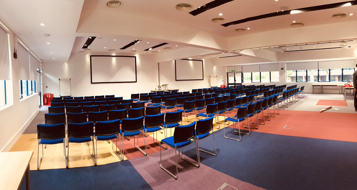 VailWilliams's tweet photo. Everything’s looking tip-top inside the @AxisBank Conference Facility at the @USSPark, ready for tomorrow’s Solent Thought Leadership 2019.
We look forward to welcoming our clients from 7:30am for this informative breakfast event on ‘Generation Change’.
#VWTL #VWSolent https://t.co/CESCdTflXD