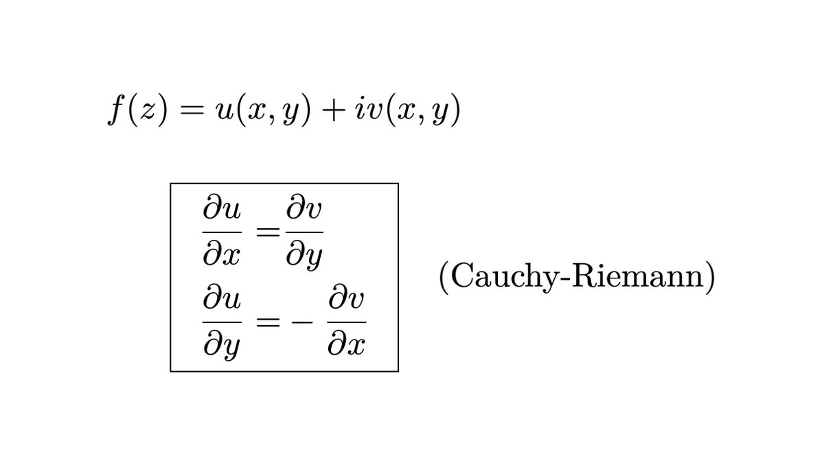 Bryan J Field Yeah And For The Most Part And Especially As An Ug In Physics We Basically Only Work With Analytic Functions Or Assume Them To Be Analytic T Co Wzf3qc2xho