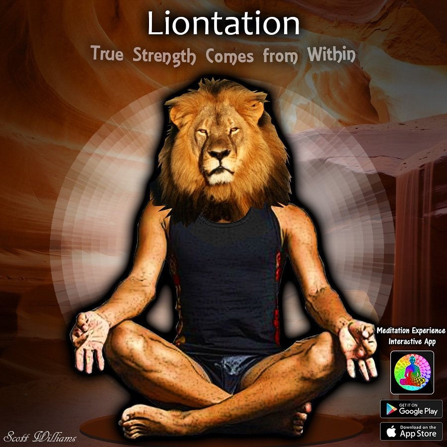 meditationprep's tweet photo. Liontation! #Strength comes from #within! #lion #meditation. #MeditationExperience interactive app is one #innerjourney.
Free Download for Android &amp; iOS: https://t.co/KHoH61lfDc

#conceptart #mindfulness #indiegame #visionaryart #lifestyle #enlightenment #art #trippy #trance #psy https://t.co/6l8Te5NfzN