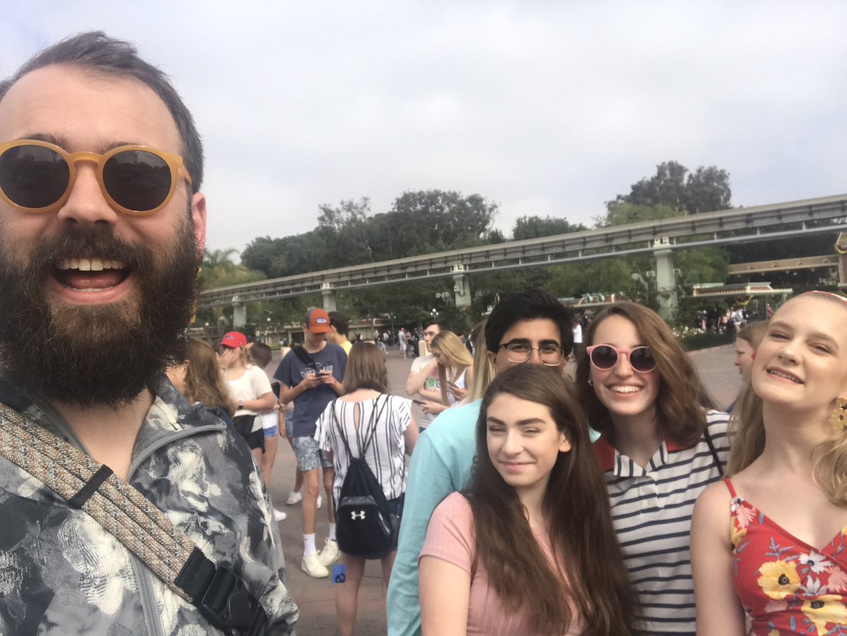 We’ve made it to Disneyland! #NHSJC #studentjournalist #disneyleadership