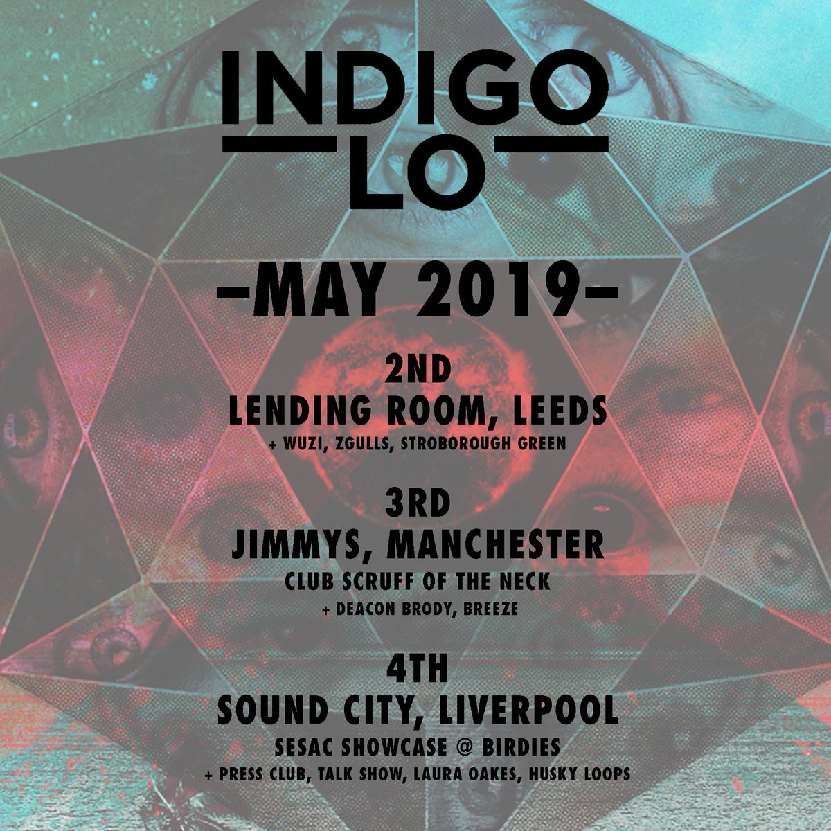 Live dates alert! 🙌

May 2 LEEDS, @TomLendingRoom 
May 3 MANCHESTER, @jimmys_nq 
May 4 LIVERPOOL, <a href="/SoundCity/">Liverpool Sound City</a> 
July 12 CHELTENHAM, <a href="/2000trees/">2000trees Festival</a>

With <a href="/WuziUK/">Wuzi</a>  <a href="/deaconbrody/">IAN REID</a>  <a href="/breeze/">breeze</a> <a href="/talkshow/">Talkshow</a>  <a href="/HuskyLoops/">Husky Loops</a> <a href="/PressClub/">South Valley Press</a>  <a href="/LauraOakes/">LauraOakes</a> Zgulls &amp; Stoborough Green