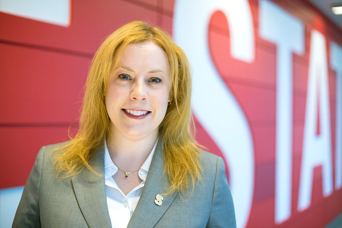 GoodnightNCSU's tweet photo. We've got a doctor in the house! Goodnight Scholars Program Director Allison Medlin successfully defended her thesis this semester and will earn her PhD in education research and policy analysis next month. Congrats, Dr. Medlin! #GoodnightRewind #ThinkandDo #PhDone https://t.co/gdjCLEFZAq