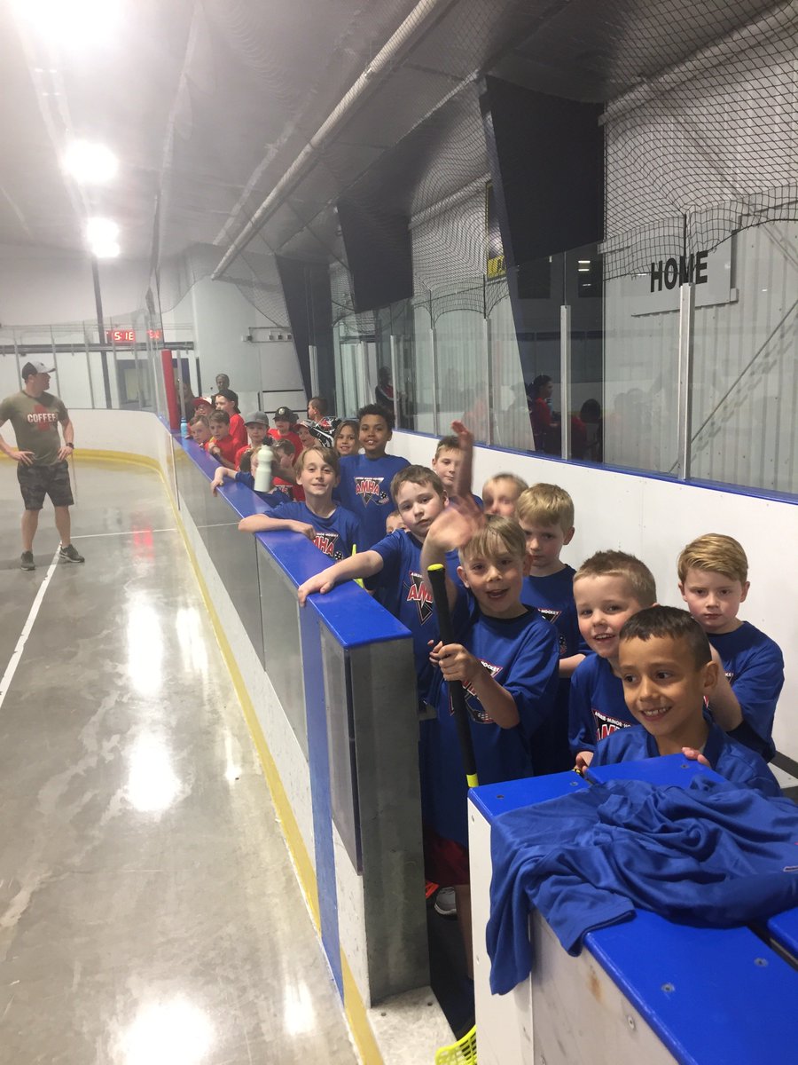 HockeyAirdrie's tweet photo. AMHA successfully kicked off its first-ever Floorball league. More photos and videos on our Facebook page! #AMHAGrown #AMHABuilt #LeadersInSport #AdvancingSport #MinorHockey #Floorball #CrossTraining #MultiSport #Airdrie #LeadersThroughSport https://t.co/VfrS6me5zw