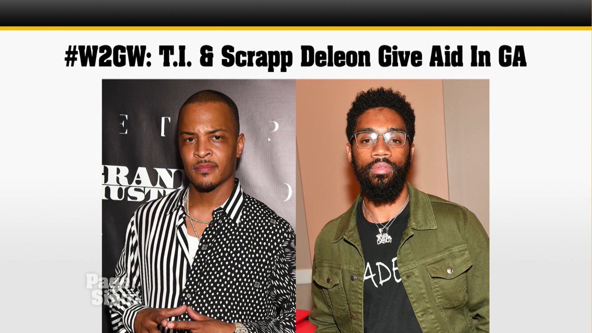 FOX5Atlanta's tweet photo. Tune in at 12:30 -- @PageSixTV is shouting out @Tip and #ScrappDeleon!
#W2GW
#WayToGoWednesday
#BailOutProgram
#NonviolentOffenders
#PageSixTV https://t.co/DH6bw5uQ87
