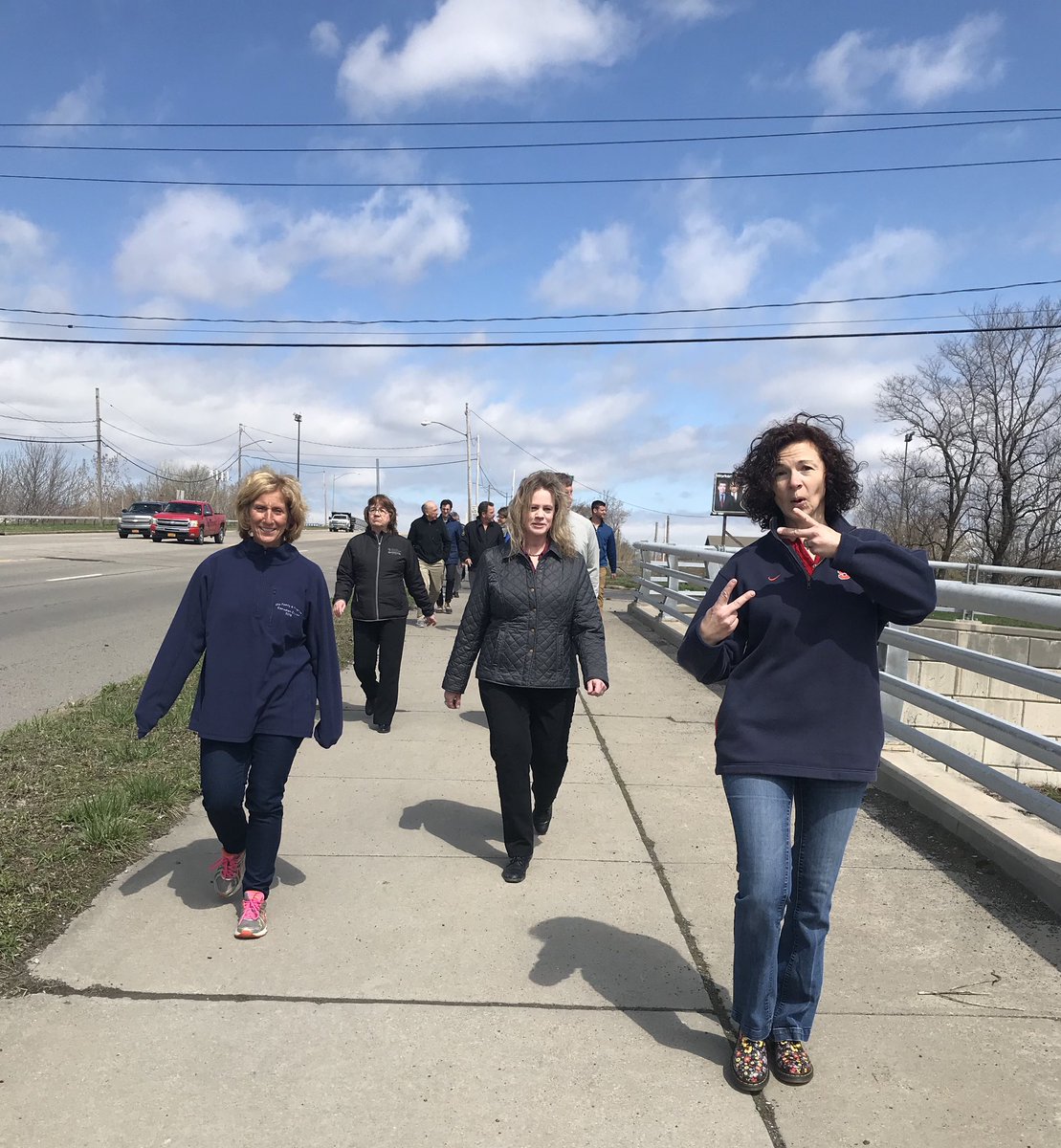 Team Sevenson participated in #NationalWalkAtLunchDay where we walked 2 miles around our Niagara Falls neighborhood.