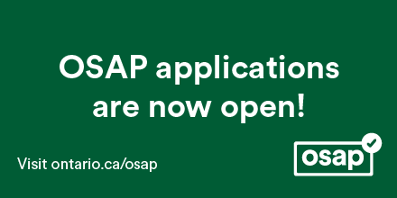 ONtrainandstudy's tweet photo. #OSAP applications for the 2019-20 school year are now open! Whether you're looking for OSAP to start your #PSE, are already a student or returning to school and received OSAP last year, now’s the time to fill out an application at https://t.co/asCbJgAwKC https://t.co/iL42fGtD3F